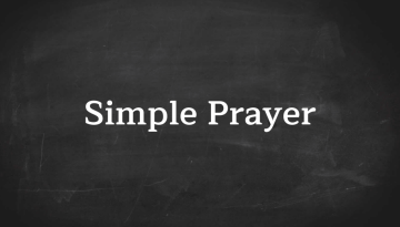 Simple Prayer-min